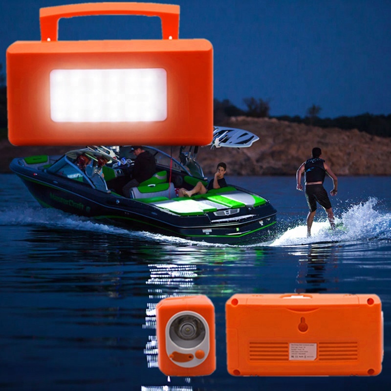 waterproof outdoor 2w 200lm marine ABS PC plastic salt water ocean light with mg rod