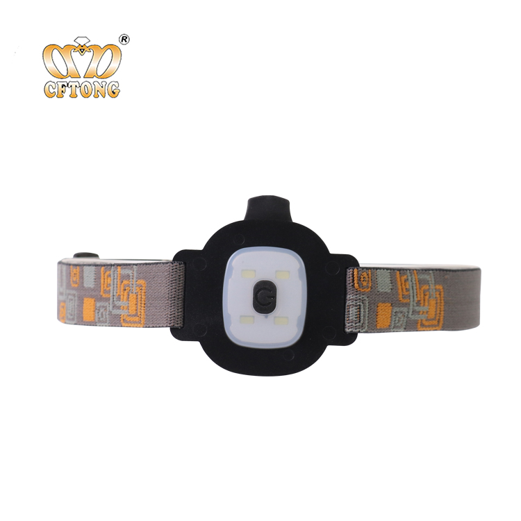 Hot sale USB rechargeable 4led headlamp