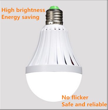 9 watt Warm white cool white 3000-6000K emergency lighting LED bulbs and LED lamps battery powered