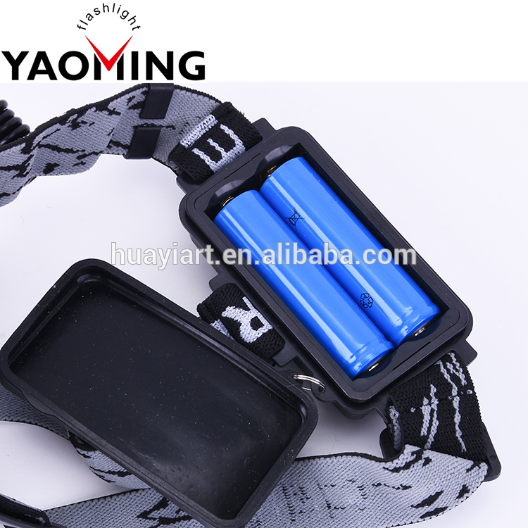 YM 22W 2200LM aluminum zooming led headlamp 90 degree rotate