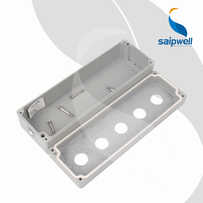 Saipwell Y 250*80*80mm Die Casting Aluminum 5 Ways IP66 Pushbutton Box