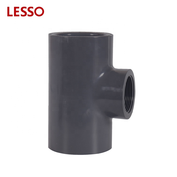 LESSO ASTM standard PVC SCH 80 Schedule 80 fittings Tee