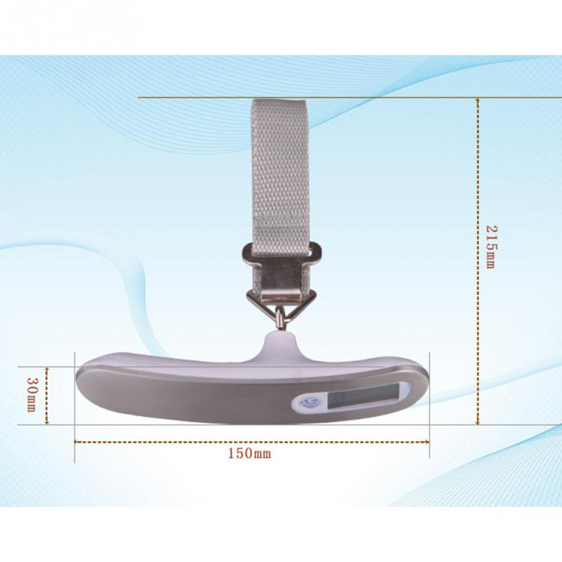 Good Quality Hot Sale 50kg / 10g Digital Mini LCD Luggage Scale Portable Electronic Scale For Travel Hanging