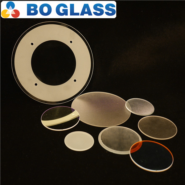 Customized Clear Lamp Cover Tempered Glass Sheets