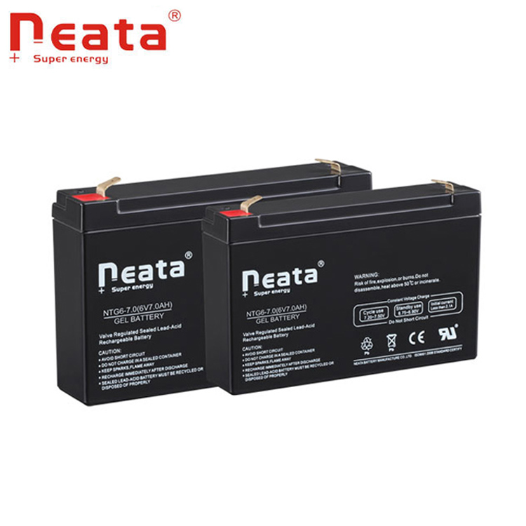 rechargeable 6v7ah valve regular lead acid battery