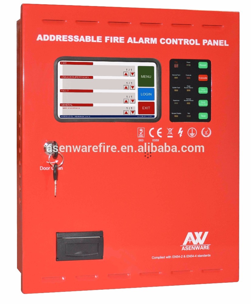 Fire alarm control panel addressable types of electric bell