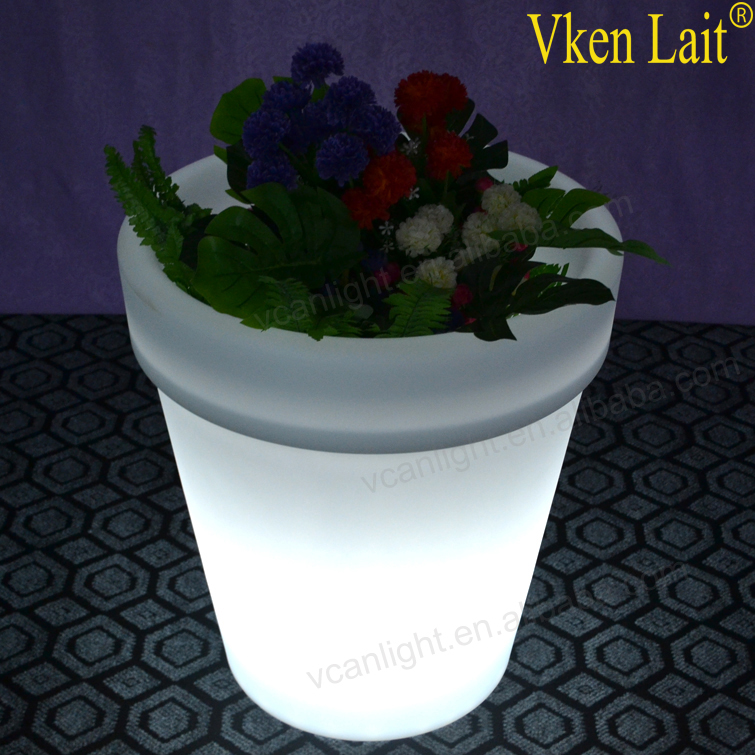 glowing lighting thai flower pot for outdoor and indoor