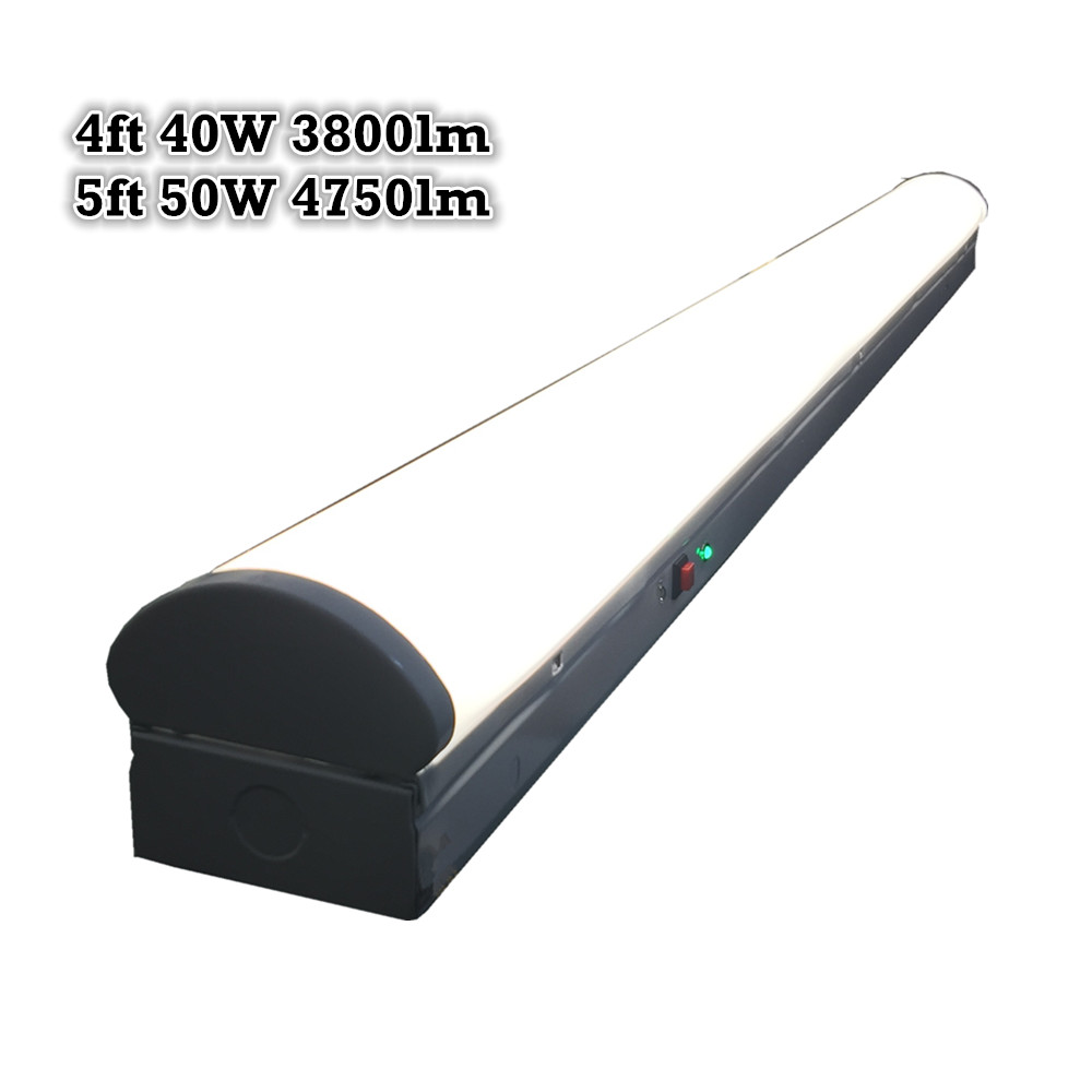 surface mounting 4ft 40W motion sensor LED batten light ideal retrofit solution for T8 fluorescent tubes