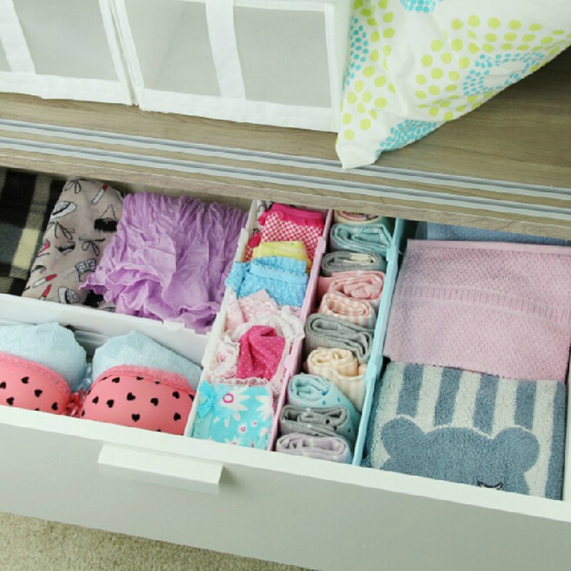 Hot Sale Excellent Quality Expandable Wardrobe Drawer Divider Storage Organiser Bins Boxes Kitchen Wardrobe*BUY 2 GET 1 FREE