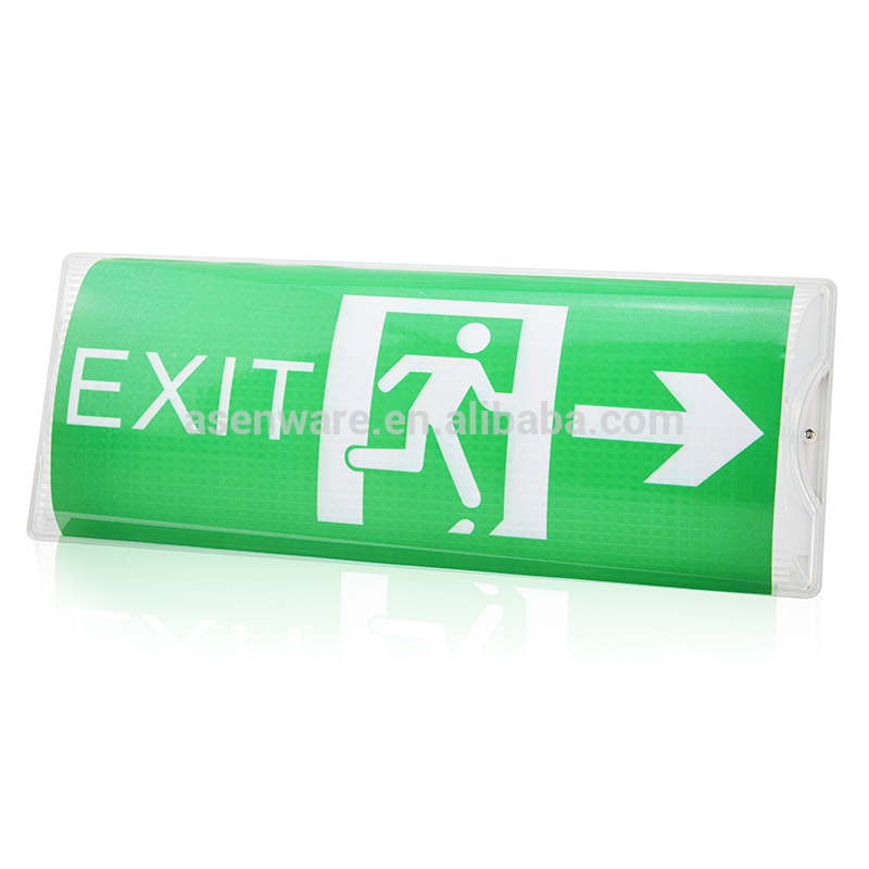 LED fire safety exit signs emergency warning light