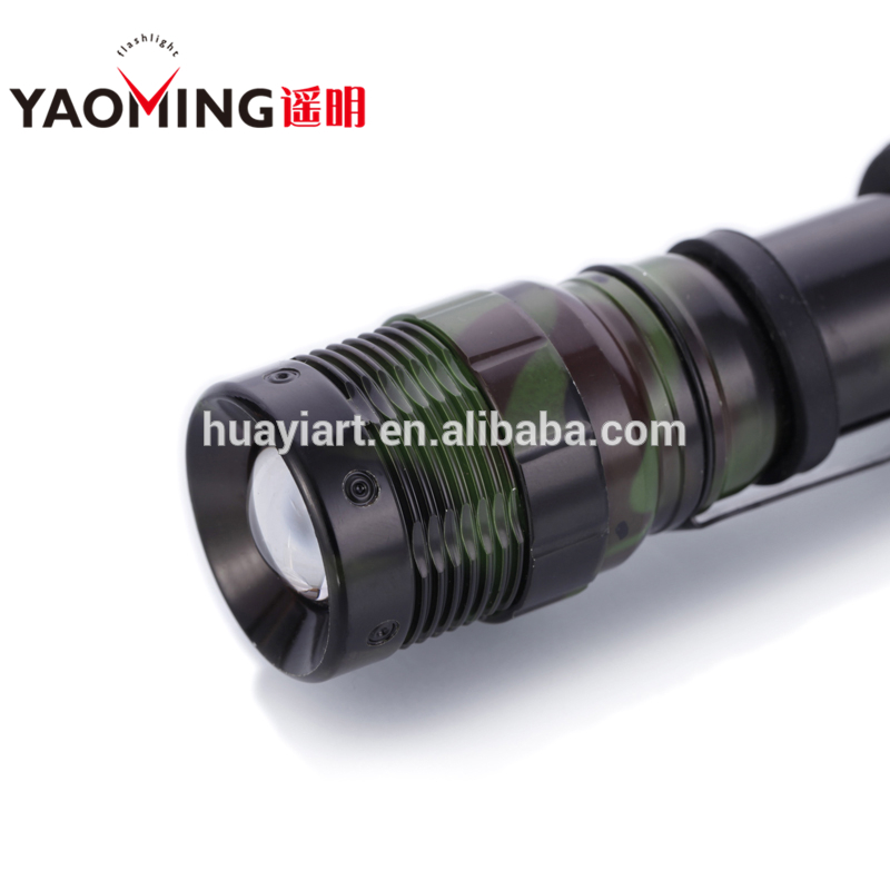 super bright 18650 tactical flashlight xpe led high quality