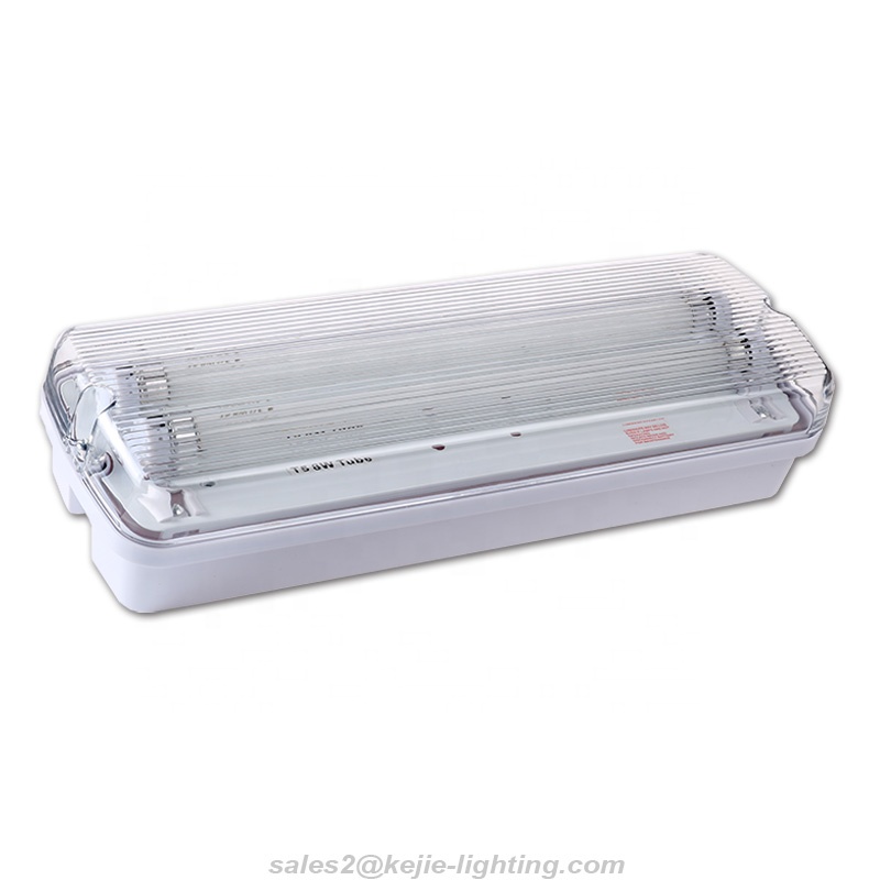 2X8W T5 fluorescent tube emergency lighting fixtures with CE RoHS