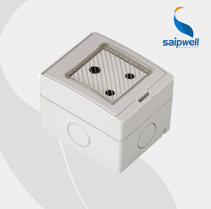 Saipwell Y One-Position South African Style Switch 250V/13A IP55 Switch Socket(SPL-SA)