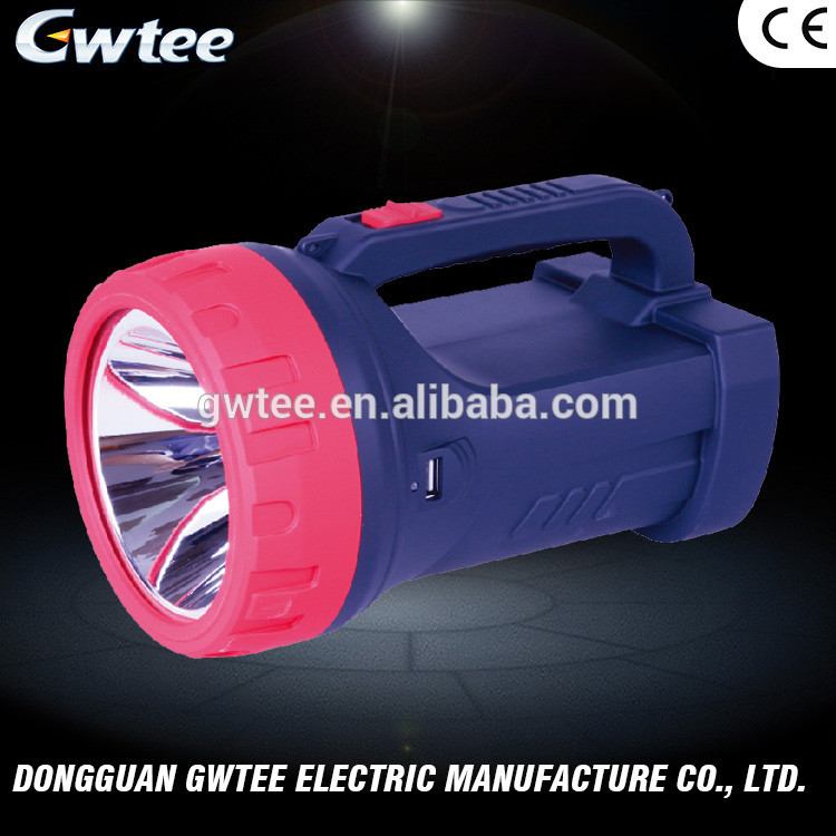 9000 MAH cheap products 10w 1.4A current chip outdoor emergency led spotlight