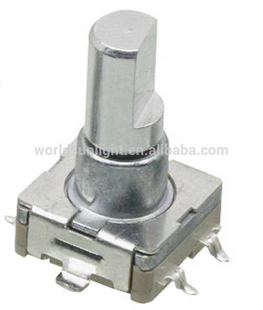 ROHS 11mm SMT type incremental metal shaft manual rotary encoder switch for sports apparatus