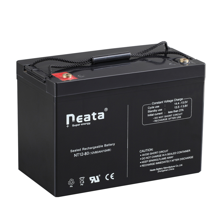 NEATA large capacity 12V80Ah battery for UPS solar energy storage power bank backup power battery