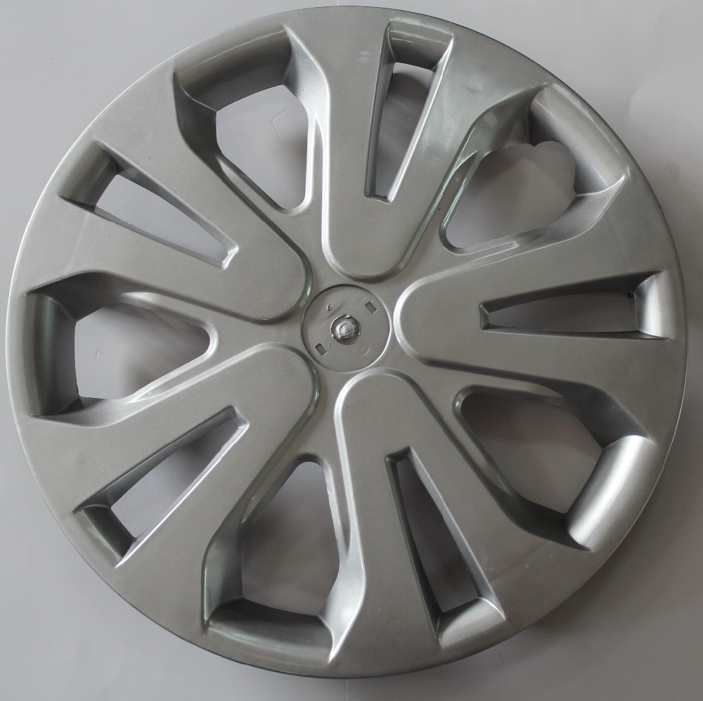 New design 15 inch wheel cover plastic hub cap and silver coating or color customized wheel hubcap