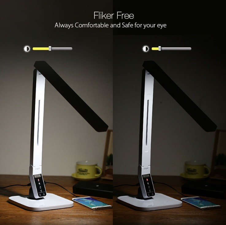 Office Lamp 360 Rotating Night Light LED with Sensor