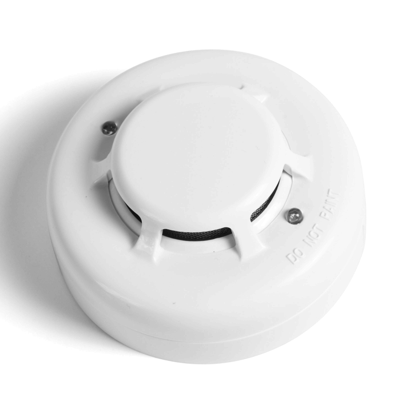 Best prices office wired smoke alarm sensor detector with relay output for fire alarm system