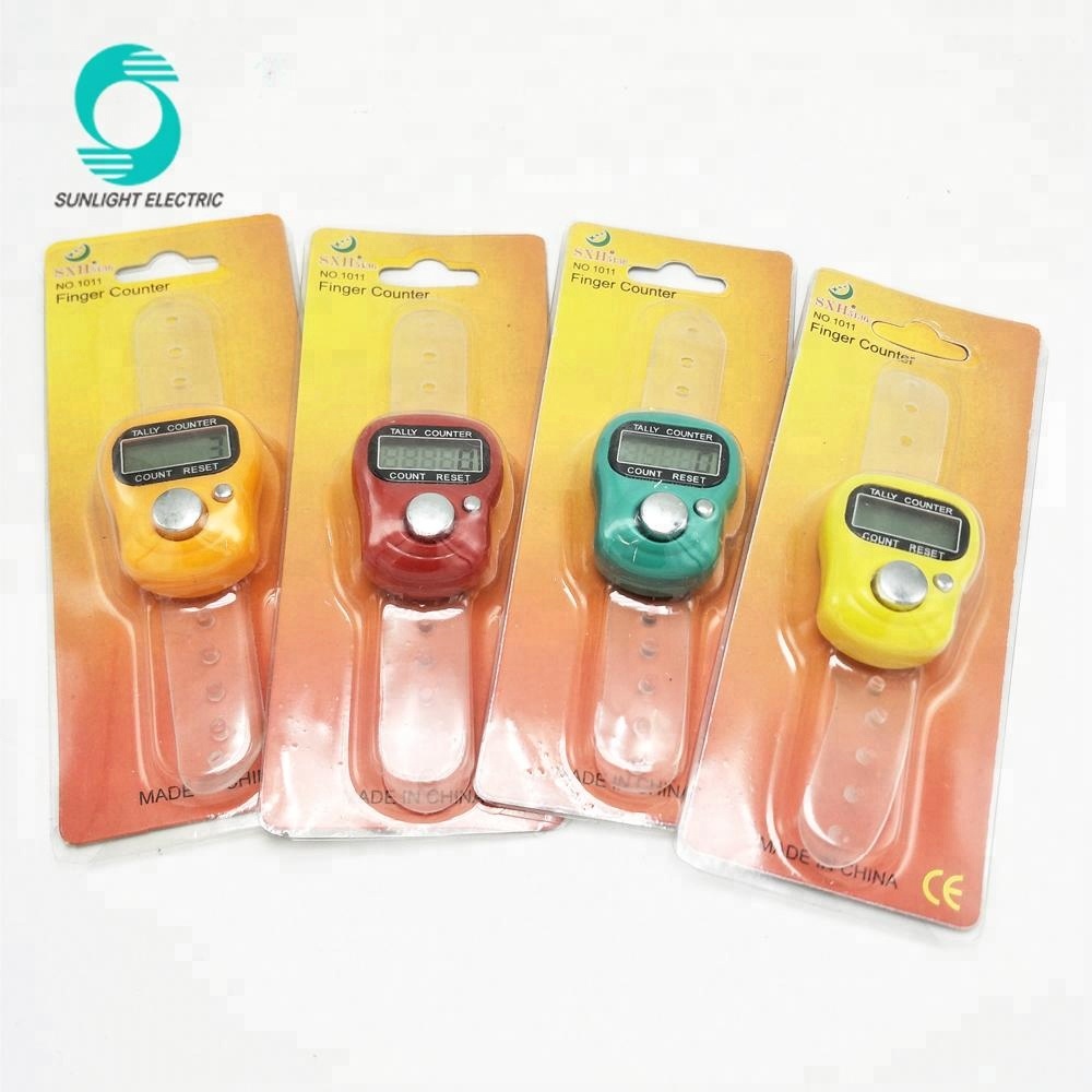 mini digital electronic finger counter and watch counter