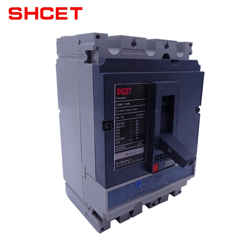 China Brand 100amp MCCB Moulded Case Circuit Breaker