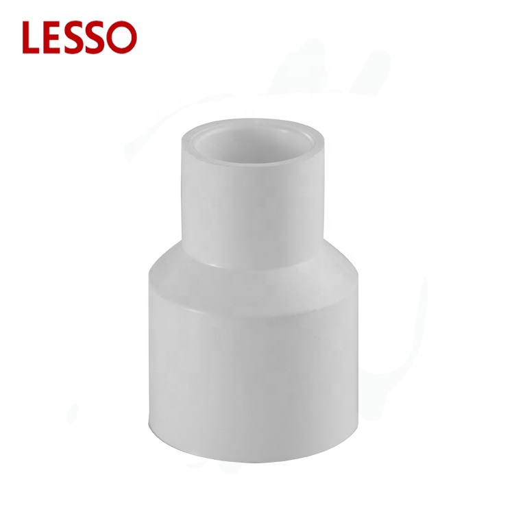 LESSO ASTM standard PVC SCH 40 Schedule 40 fittings reducing coupling