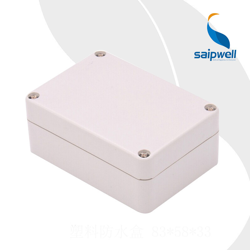 SAIPWELL Y IP66 SP-F19-1T Clear Plastic Display Economic Type Electrical Junction Outdoor Use Din Rail Mounting Enclosures