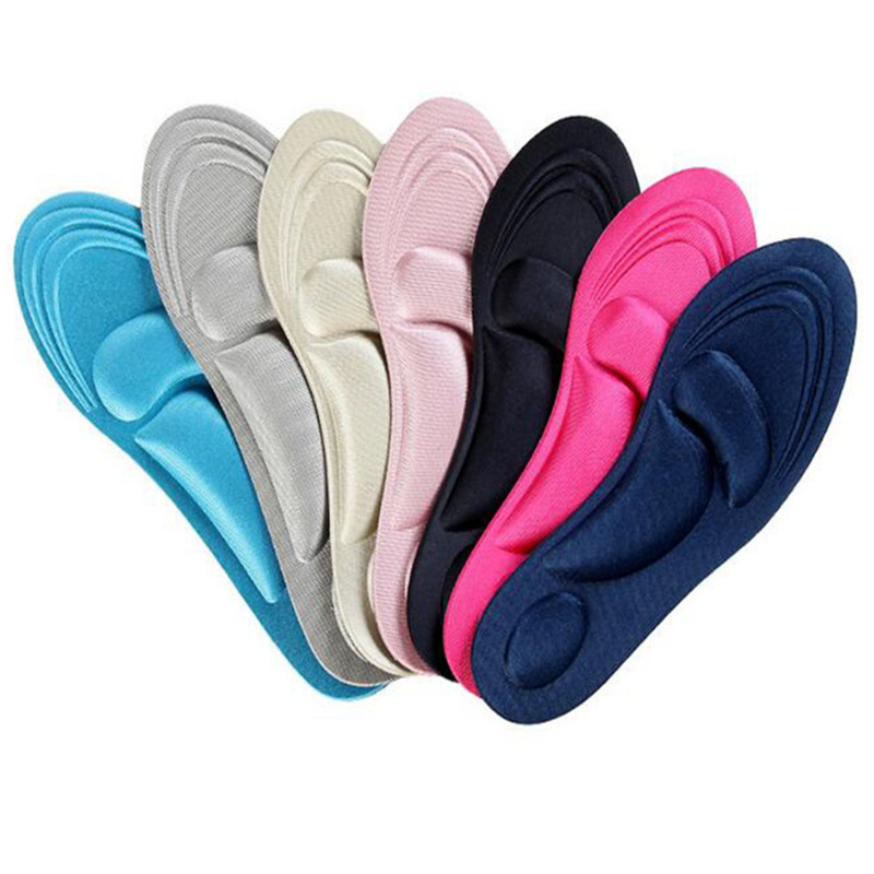 Soft Sponge Insole Pain Relief 4D Massage Comfortable Memory Form Foot Shoe Pad