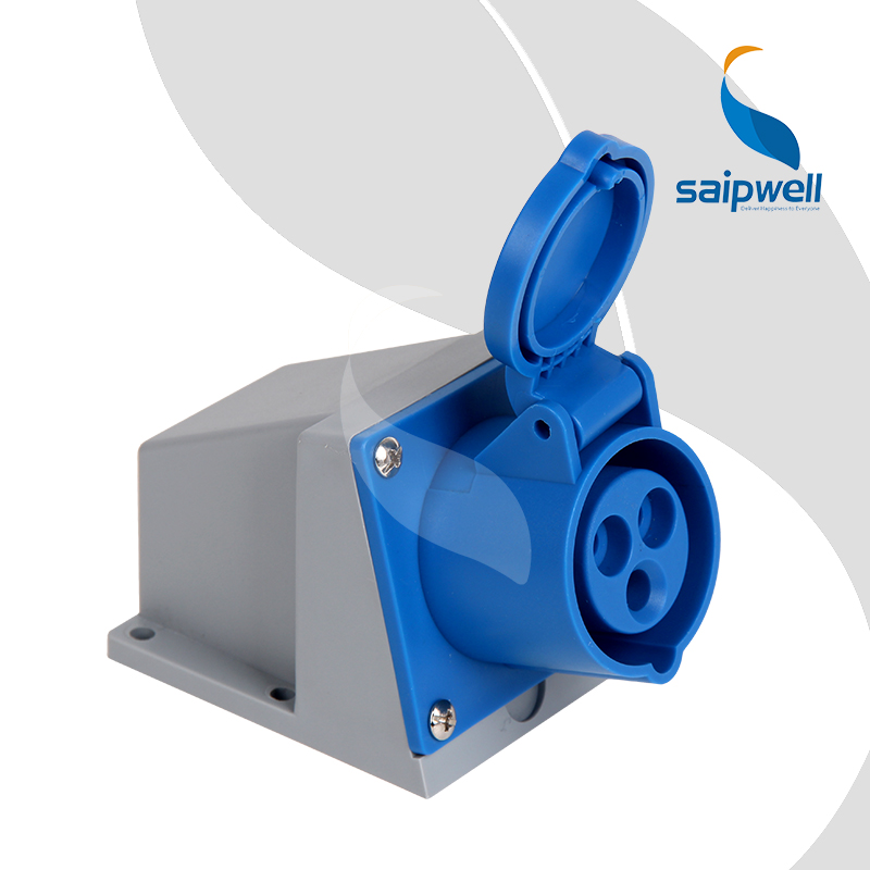 Saipwell / Saip IP44 IP67 Industrial 3,4,5 pin plug & socket 400V electrical plug fittings switches and socket