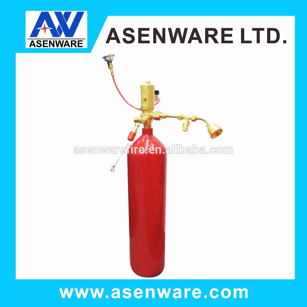 High quality automatic detecting CO2 / fm200 fire extinguisher