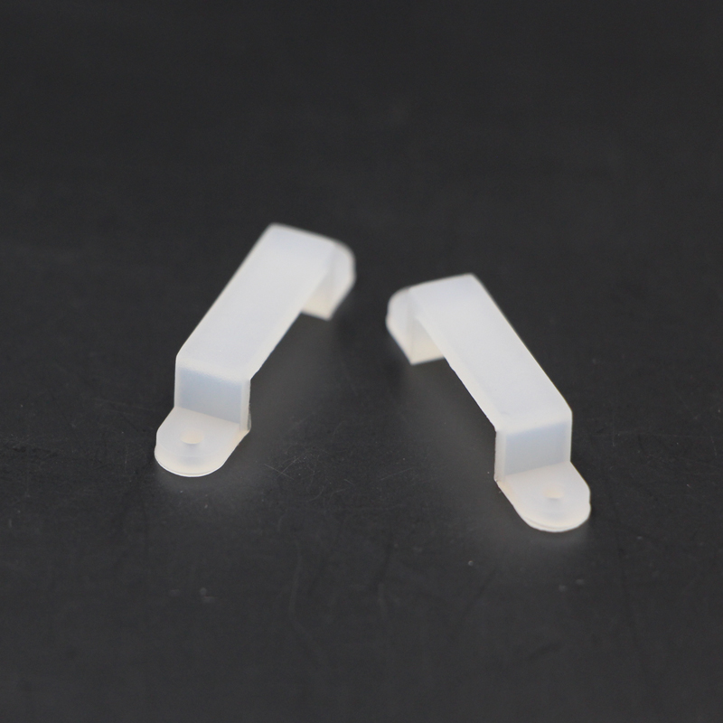 10mm LED strip light silicone buckle Clip for Fixing 5630 5050 3528 RGB RGBW Single Color Waterproof/ Non-waterproof