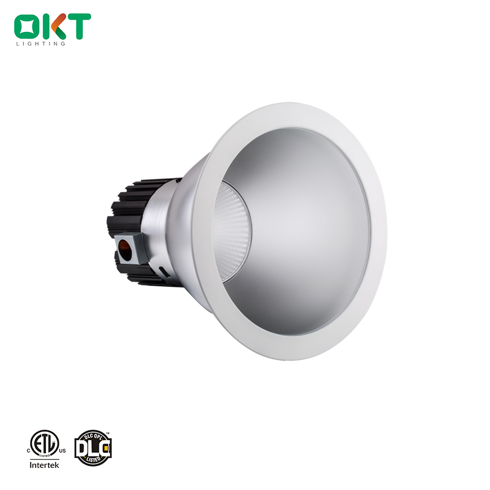 OKT 8inch LED downlight dimmable with metal junction box for restaurant lighting