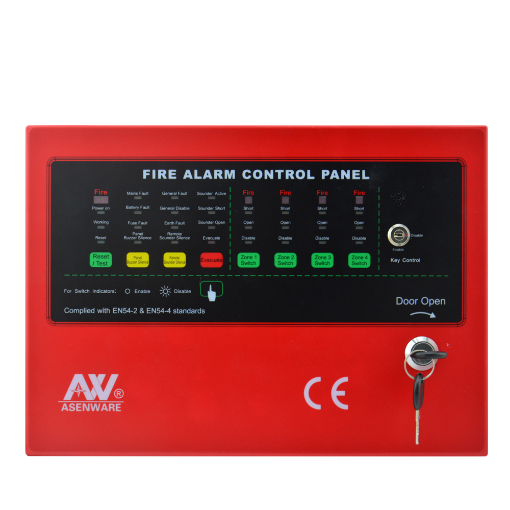 1-32 zone Brand-new Fire Alarm Control Monitor System