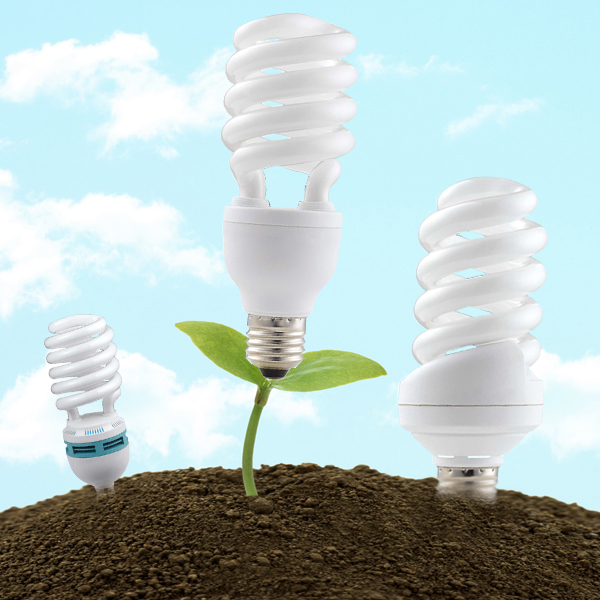 105w half spiral 17mm energy saving lamp/CFL/cfl lighting