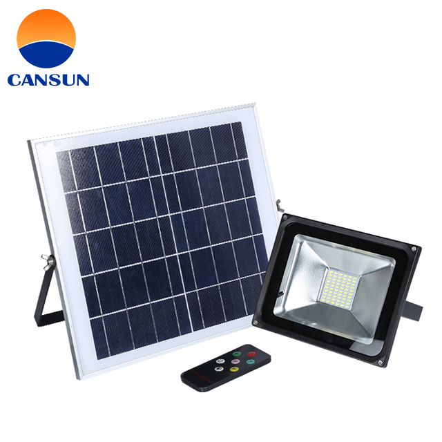 remote SMD IP65 Waterproof solar led floodlight