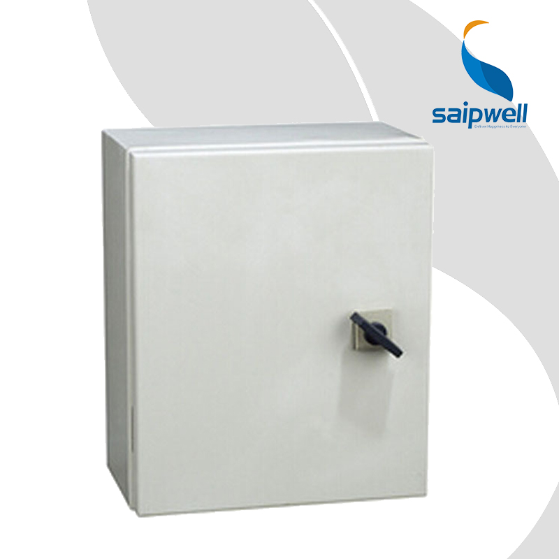 SAIPWELL 500*400*250mm Electrical Water Resistant Pole Mount Steel Enclosure