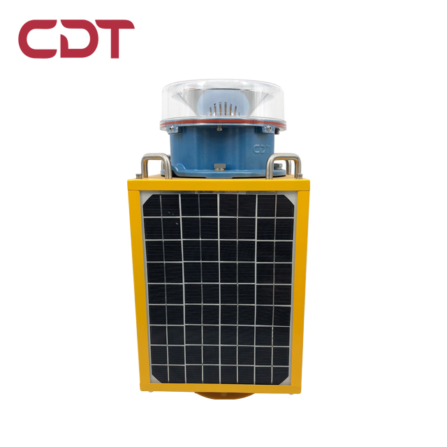 CE ICAO 2000cd Type B Medium Intensity Solar Power Aircraft Warning Lights on Towers