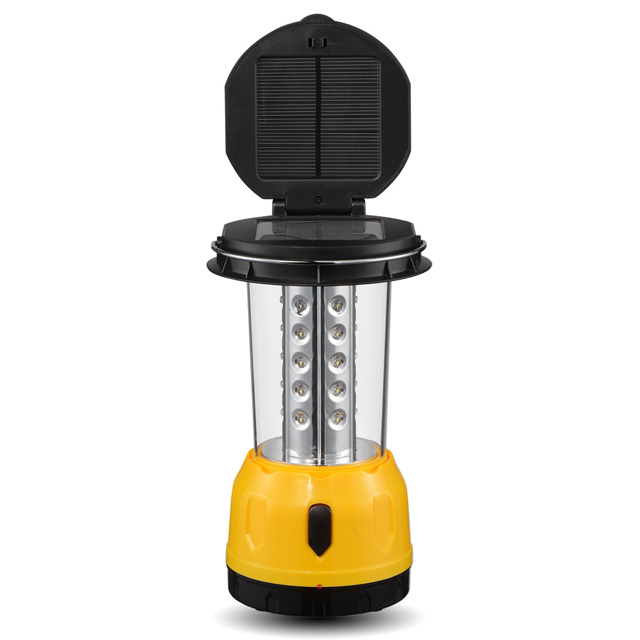 outdoor ultra bright led solar camping lantern with mobile phone charger