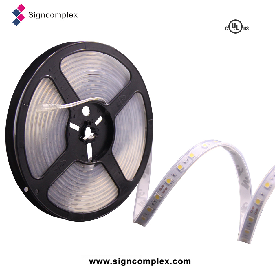 Signcomplex ip65 RGBWY flexible high brightness ip65 led strip light