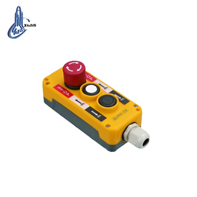 XDL10-EPBS3 emergency stop mushroom pushbutton control box(push button station, push button switch box)