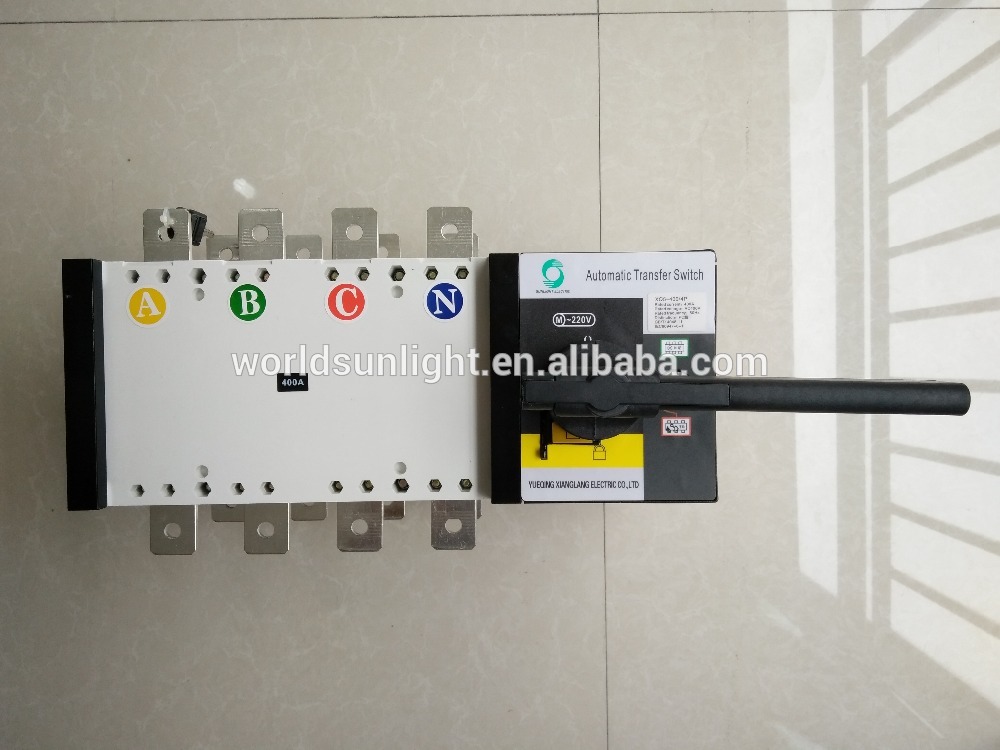 XQ5 4P 400A Automatic Transfer Switch for generator