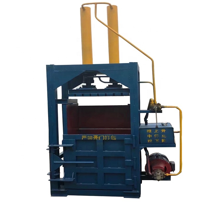 Hydraulic press silage sawdust baler machine