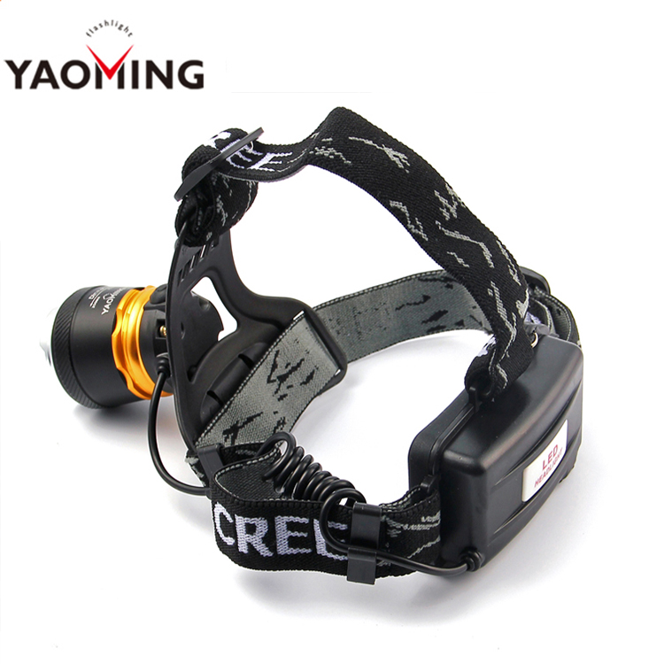 Hot 10000 Lumens Head Torch Light Rechargeable Zoomable Waterproof High Power Led Headlamp for Camping