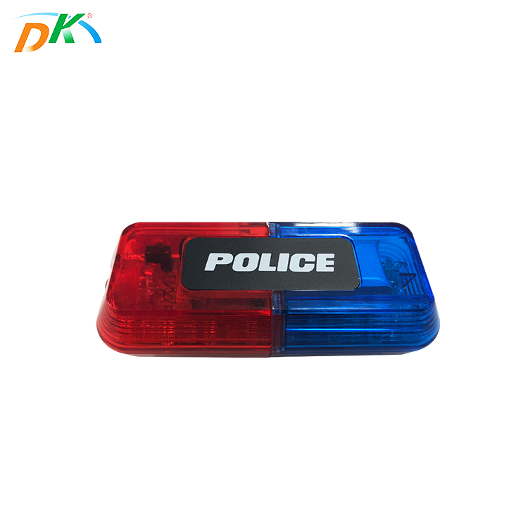 DK traffic safety LED police shoulder light red-blue flare waterproof type