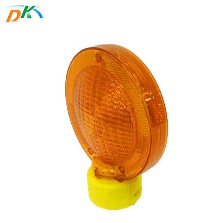 Waterproof traffic safety led flashing steady barricade warning light