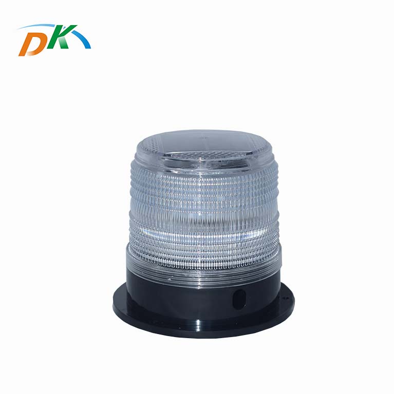 DK LED Solar Energy LED Blinking Waterproof Marine Navigation Warning Light