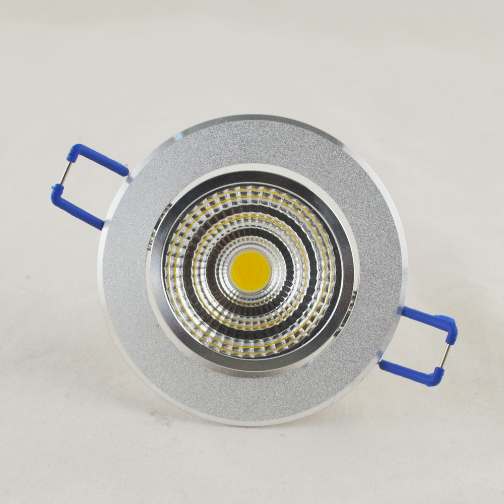 3W RGB LED Recessed Red Blue Green AC85-265V Aluminum Ceiling Lamp