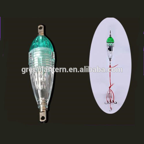 China new products fish luring light led underwater fishing light green