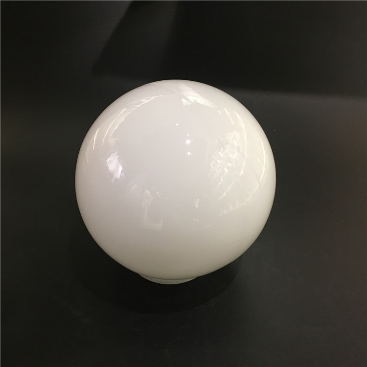 Opal white round ceiling lampshade cover LED glass ball light