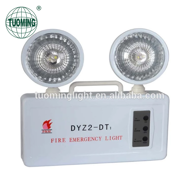 guzhen lighting twin spot battery rechargeable multi-function auto emergency led light